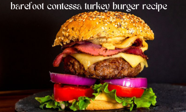 Effortless barefoot contessa turkey burger recipe